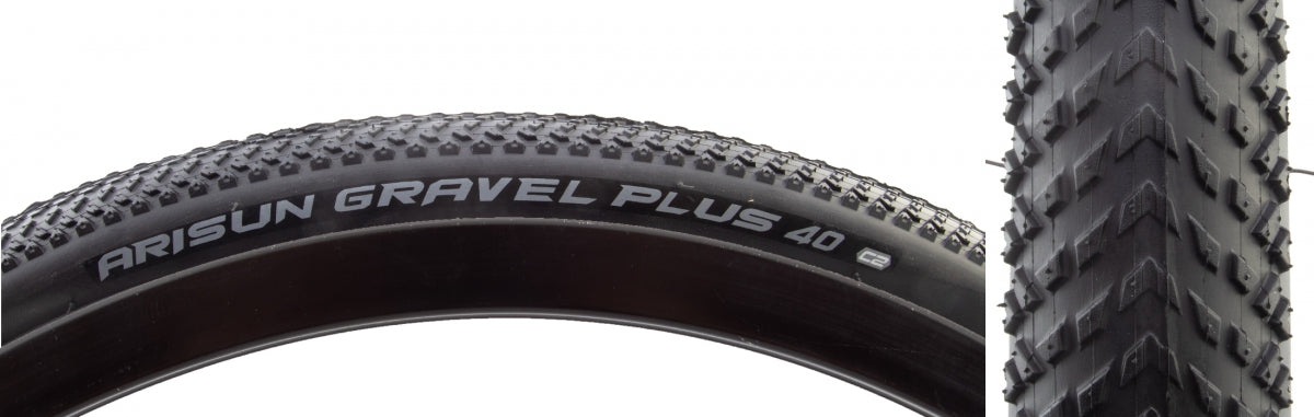 Arisun Gravel Plus 40 Plus Tire - 700 x 40, Wire