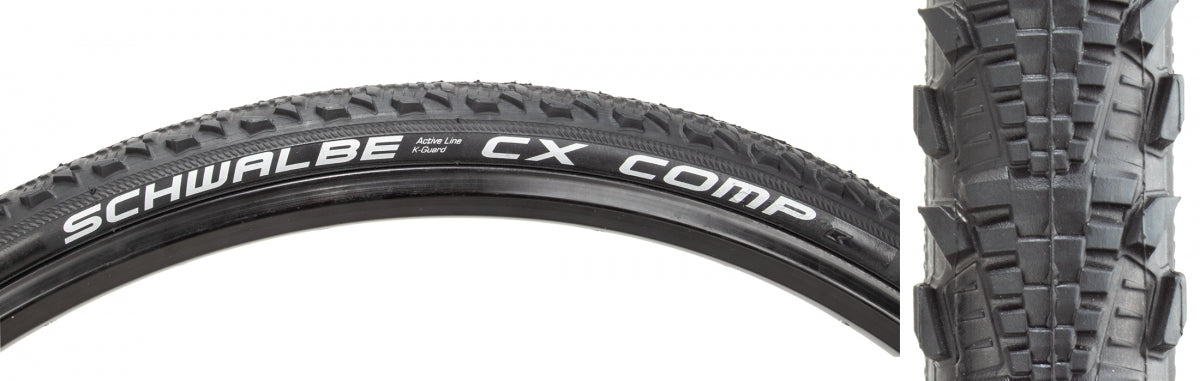 Schwalbe CX Comp Active Lite KG Tire - 700 x 38, Wire