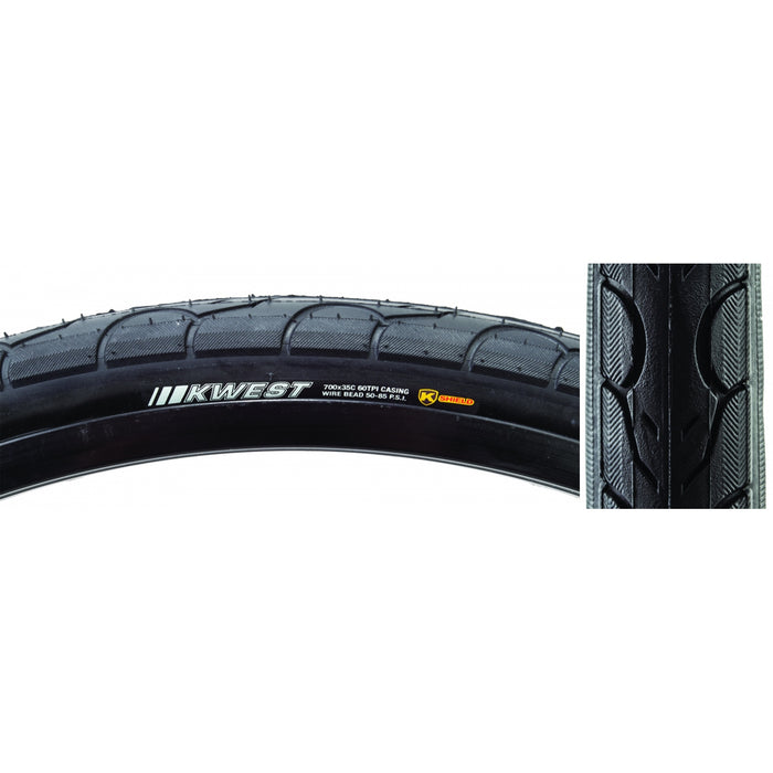 Kenda KWEST 700x35 BK/BK SRC/KS/60 WIRE 85psi