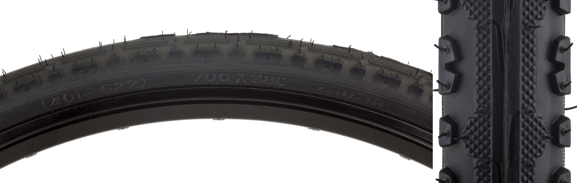 Sunlite Hybrid Kross Plus 700x38 Wire Bead Tire