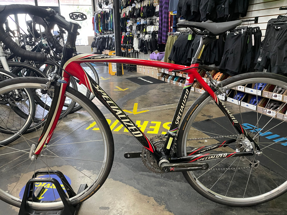 Specialized Tarmac Expert Shimano 10 Speed - Red/White/Black USED