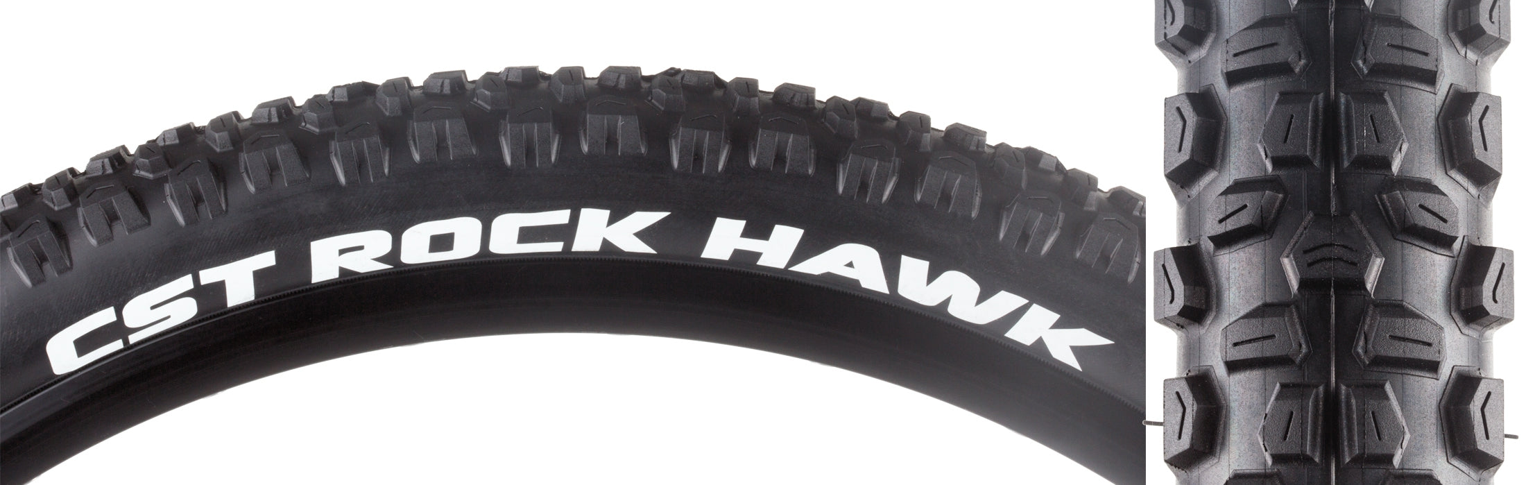 CST Rock Hawk Tire - 26 x 2.25, Clincher, Wire, Black