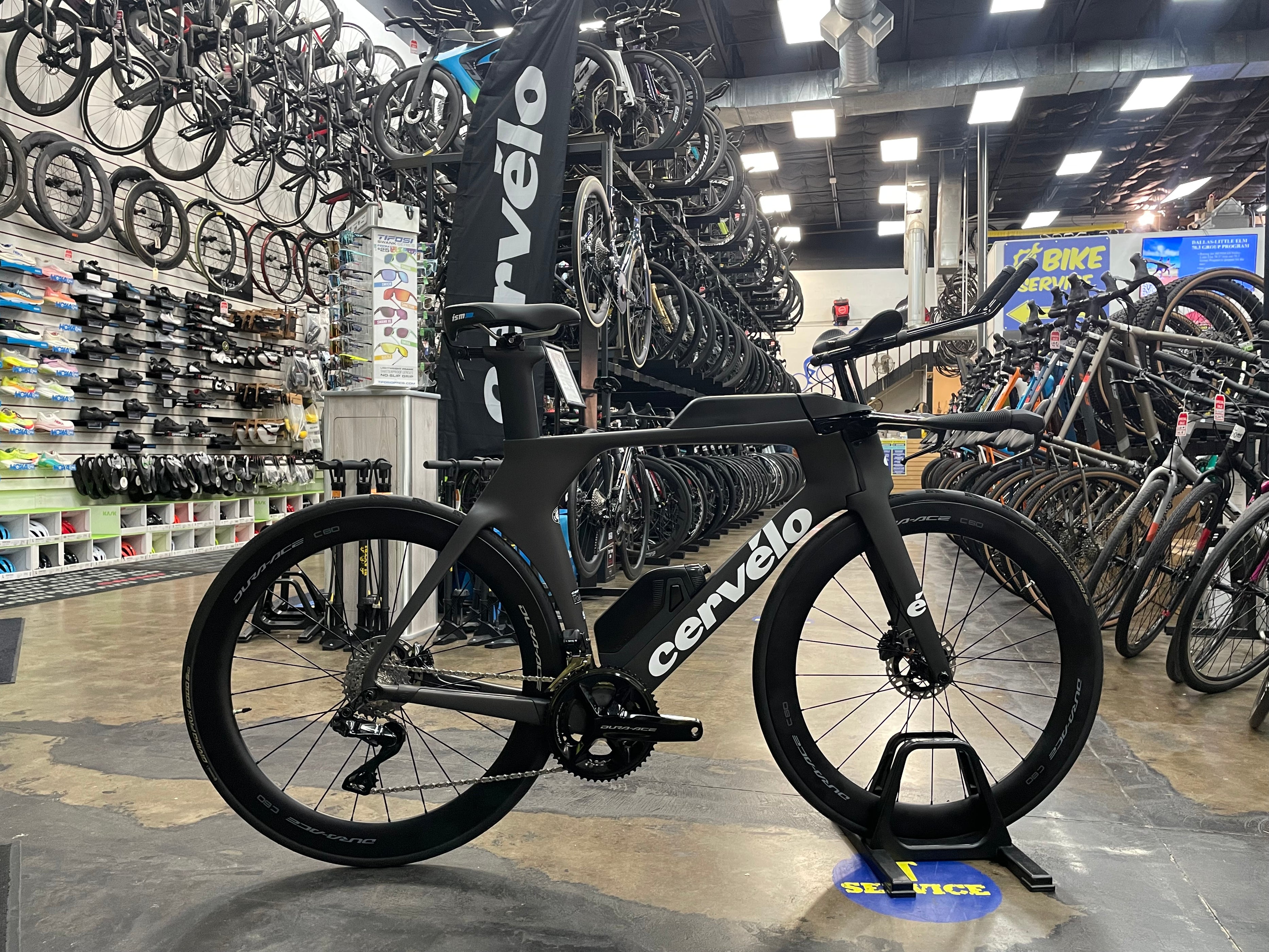 Cervelo P5 Shimano Dura-Ace Di2 12 Speed W/ Dura Ace C60 Wheels — Playtri