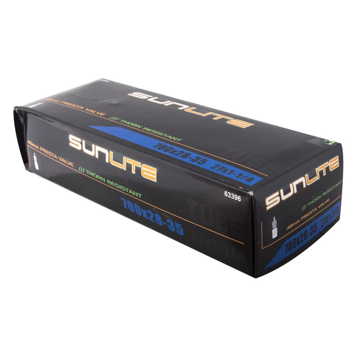 Sunlite Thorn Resistant Presta Valve Inner Tube 700x28-35c 48mm