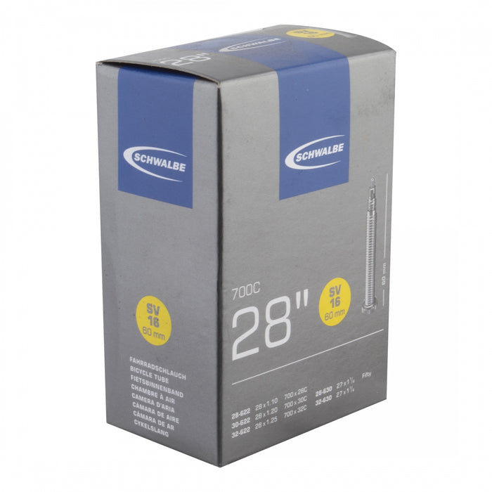 Schwalbe Standard Inner Tube - Presta Valve