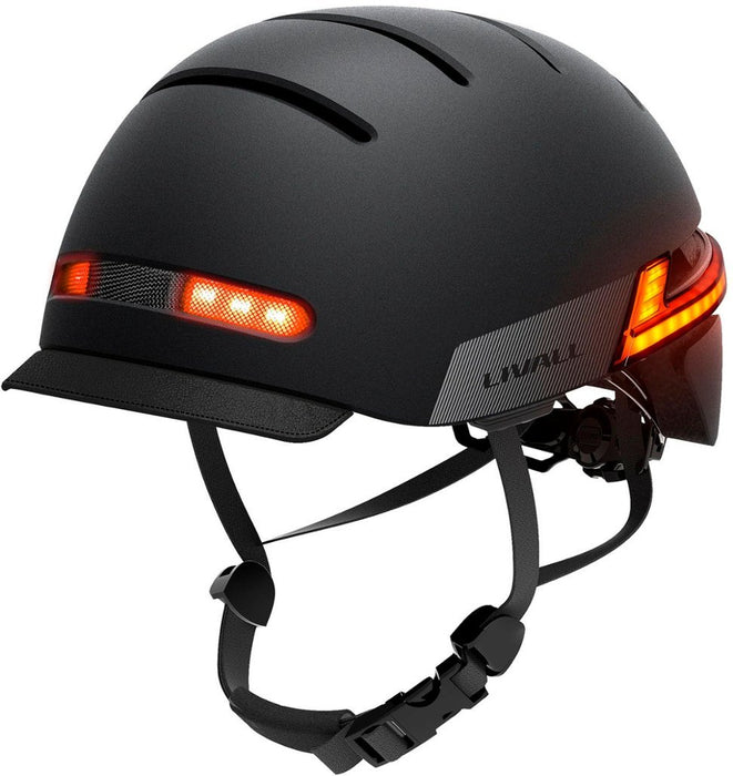 Livall BH51M Neo LED Lighted Smart Bike Helmet With Walkie-Talkie - Black