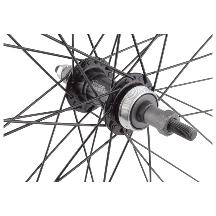 Wheelmaster 26" Alloy Mountain Single Wall Blk/Silver Rear Wheel