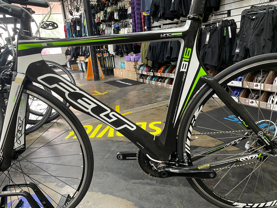 FELT B16 Shimano 10 Speed Black/White/Green - USED