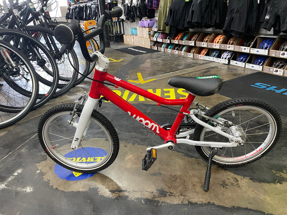 Woom Original 3 Automagic 16" Bike - Woom Red DEMO