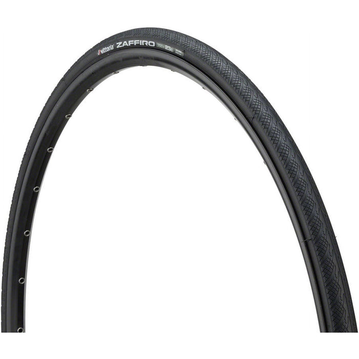 Vittoria Zaffiro Road Tire - 27 x 1 1/4, Clincher, Wire, Black