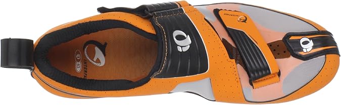 Pearl iZUMi Men's Tri Fly Octane Triathlon Shoes - Size 38.5 Safety Orange/Black