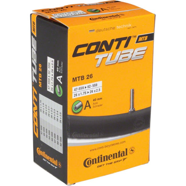 Continental Schrader Valve Inner Tube 26x1.75-2.50 40mm