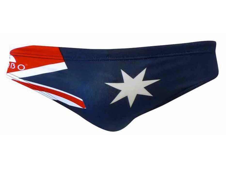 TURBO Men's Water Polo Swim Suit Australia Flag