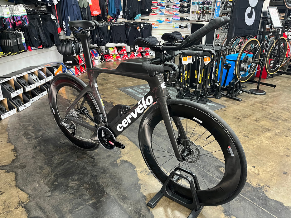 Cervelo P-Series SRAM Rival eTap AXS 2X w/Powermeter Reynolds AR80 Wheels