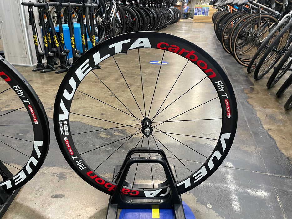 Vuelta Corsa 50T Carbon Tubular Wheelset - USED