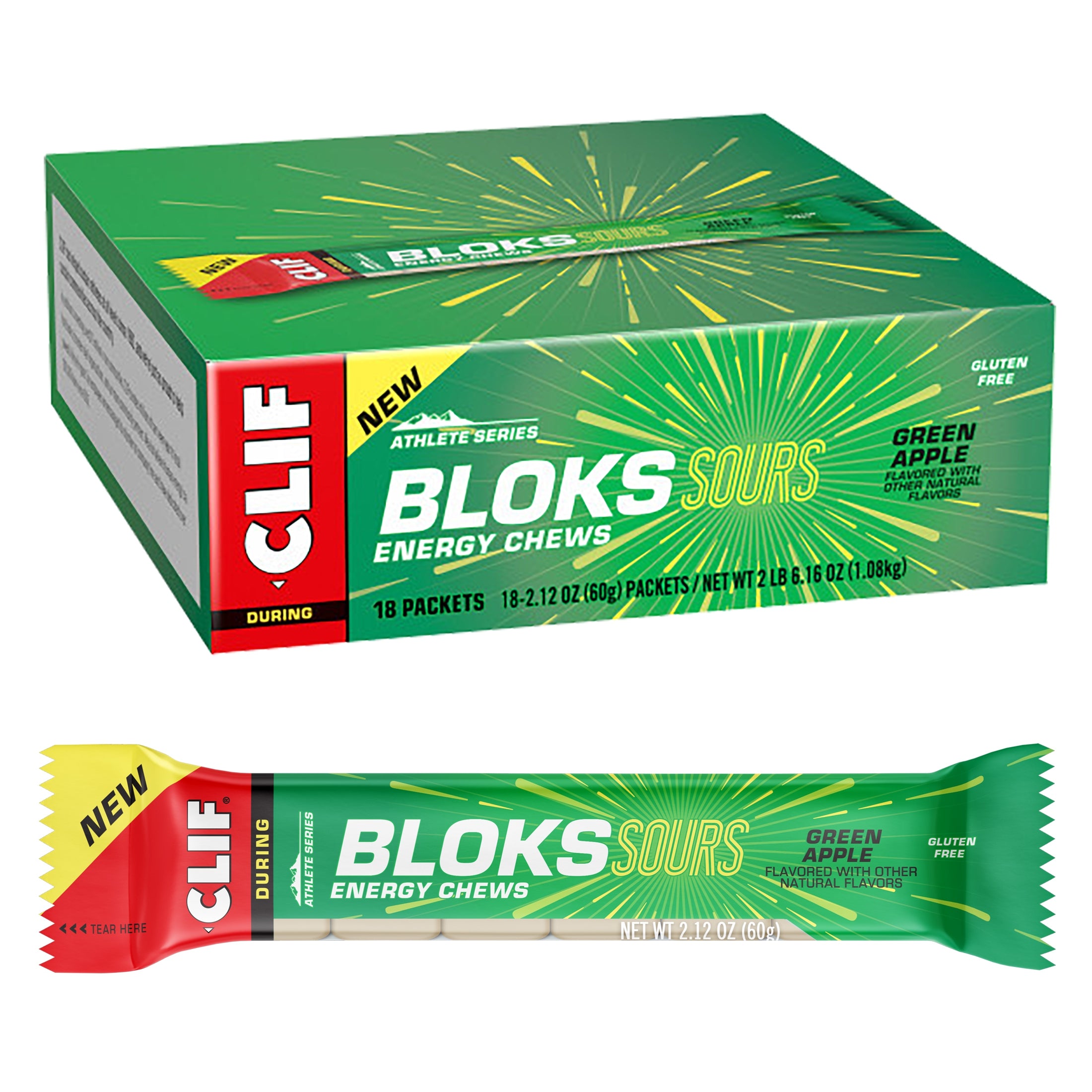 CLIF Bloks Sours Energy Chews — Playtri