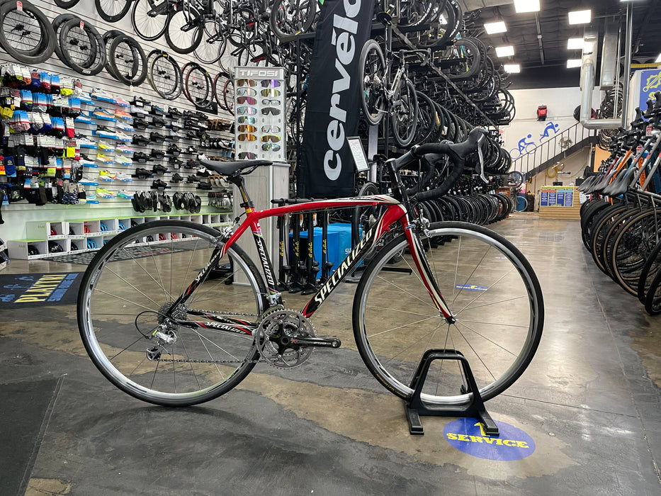 Specialized Tarmac Expert Shimano 10 Speed - Red/White/Black USED