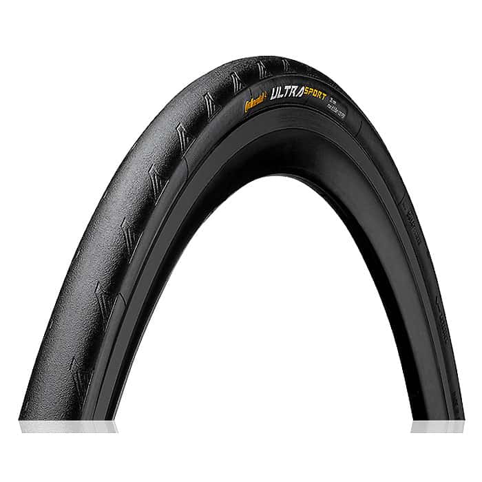 Continental Ultra Sport II Road Tire - 700 x 25, Clincher, Wire, PureGrip