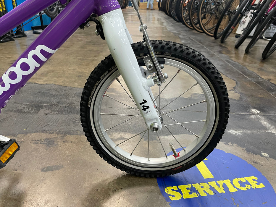Woom Original 2 14" Bike - Purple Haze DEMO