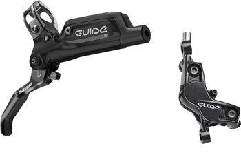 SRAM Guide R Disc Brake and Lever - Front, Hydraulic, Post Mount, Black, B1