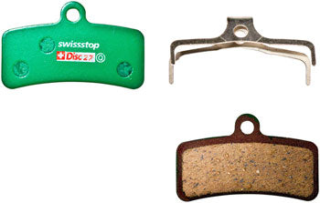 SwissStop Disc C Disc Brake Pad Set - Disc 27, for Shimano 4-Piston and Downhill "D" Shape