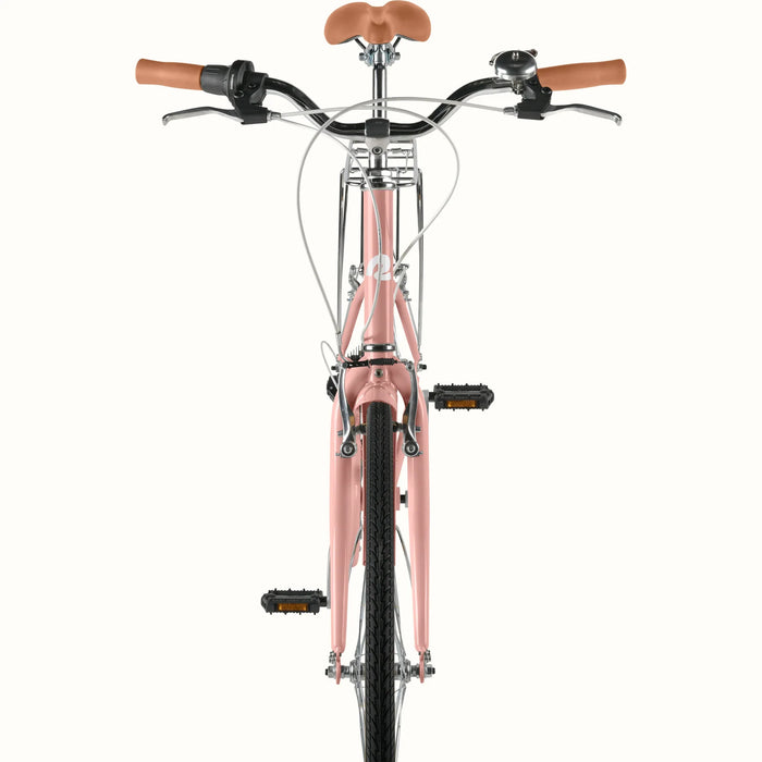 Retrospec Beaumont 7-Speed Step-Thru City Bike - Mauve 2024