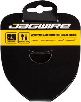 Jagwire Pro Brake Cable Teflon Slick Stainless 1.5 x 1700mm SRAM/Shimano Mountain/Road
