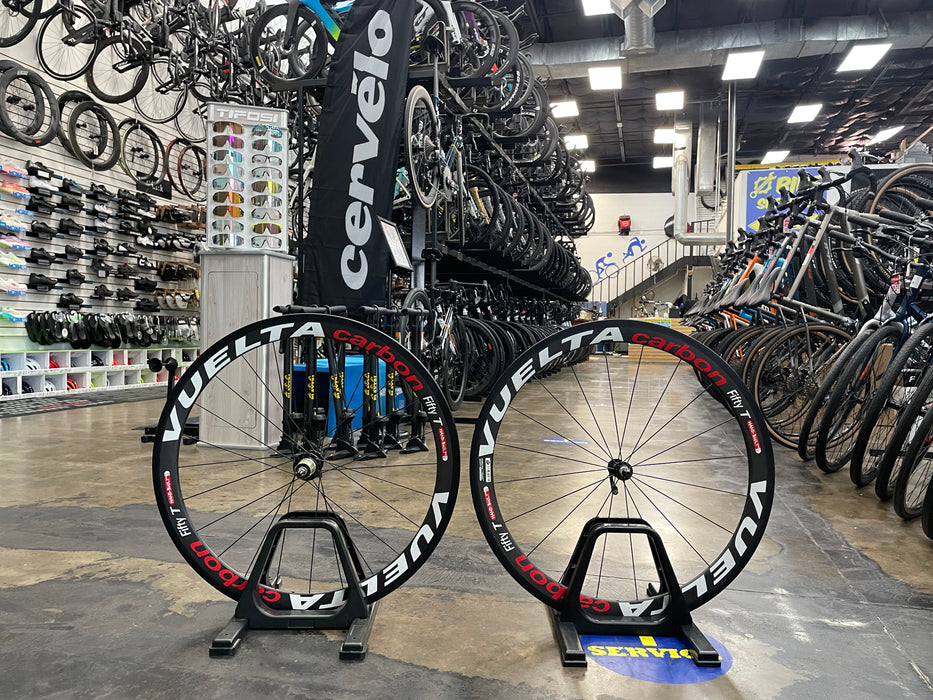 Vuelta Corsa 50T Carbon Tubular Wheelset - USED