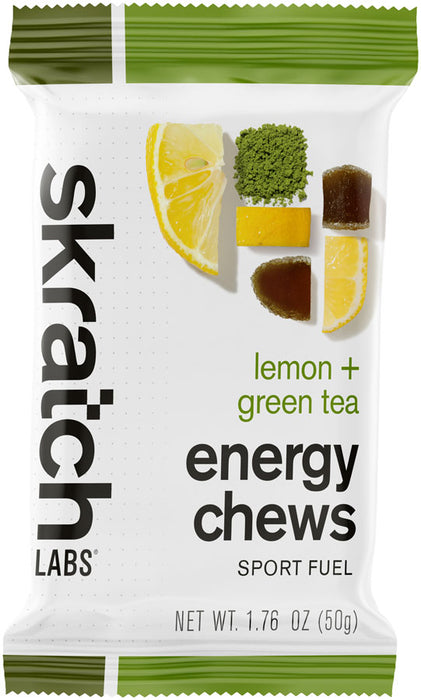 Skratch Labs Energy Chews Lemon + green Tea