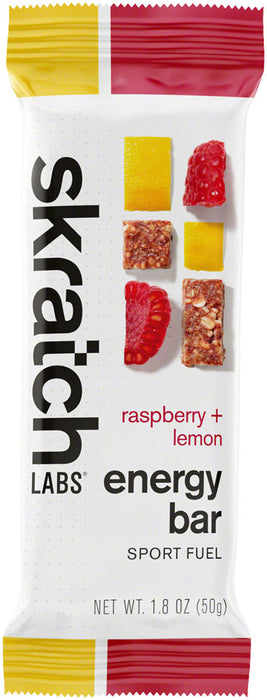 Skratch Labs Energy Bar Sport Fuel - Raspberries and Lemon