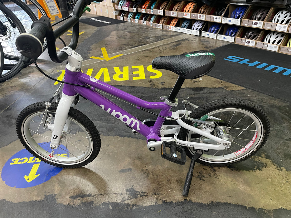 Woom Original 2 14" Bike - Purple Haze DEMO