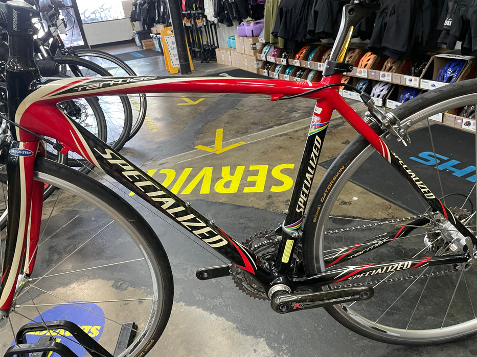 Specialized Tarmac Expert Shimano 10 Speed - Red/White/Black USED