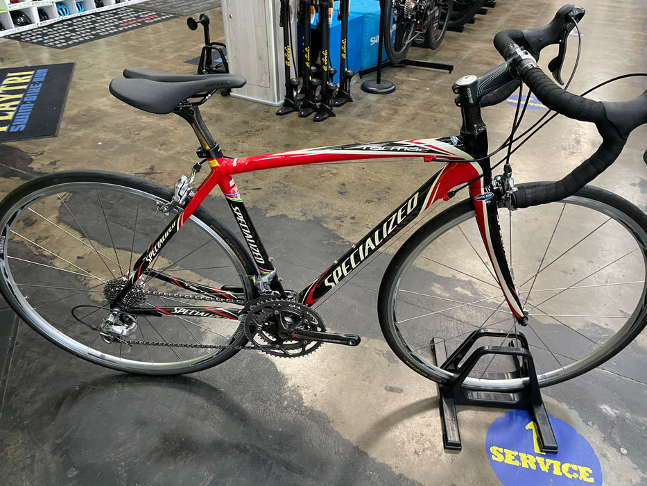 Specialized Tarmac Expert Shimano 10 Speed - Red/White/Black USED