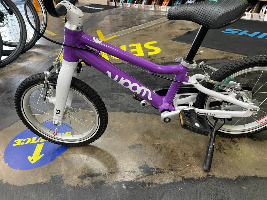 Woom Original 2 14" Bike - Purple Haze DEMO