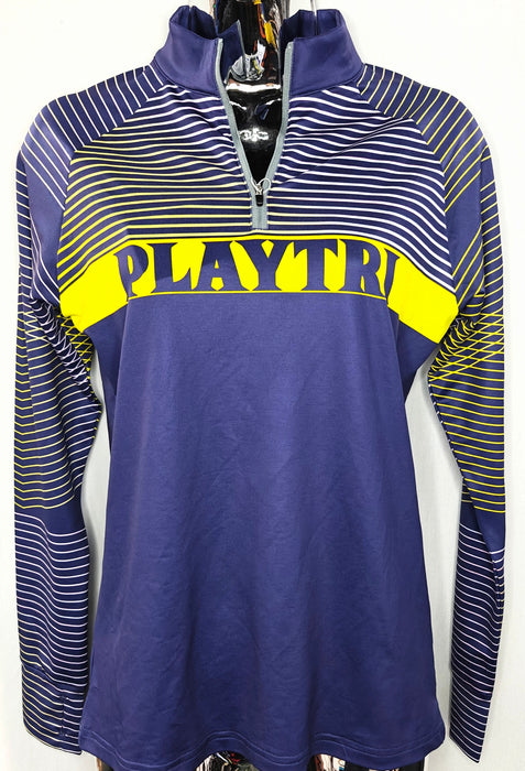 Playtri Women's Quarter Zip Performance Pullover