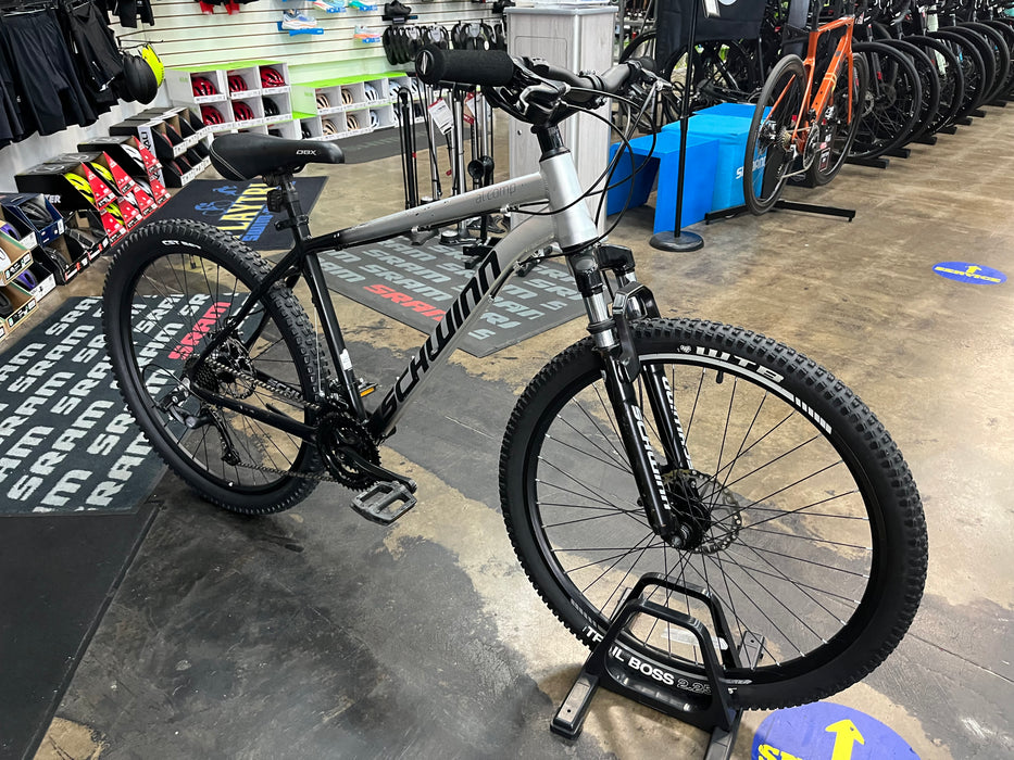 Schwinn Al Comp Microshift 7 Speed - Silver/Black USED