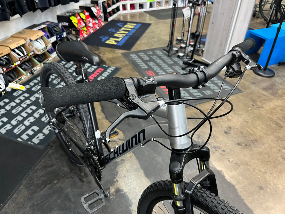 Schwinn Al Comp Microshift 7 Speed - Silver/Black USED