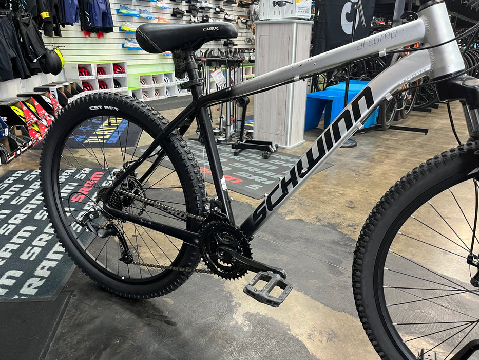 Schwinn Al Comp Microshift 7 Speed - Silver/Black USED