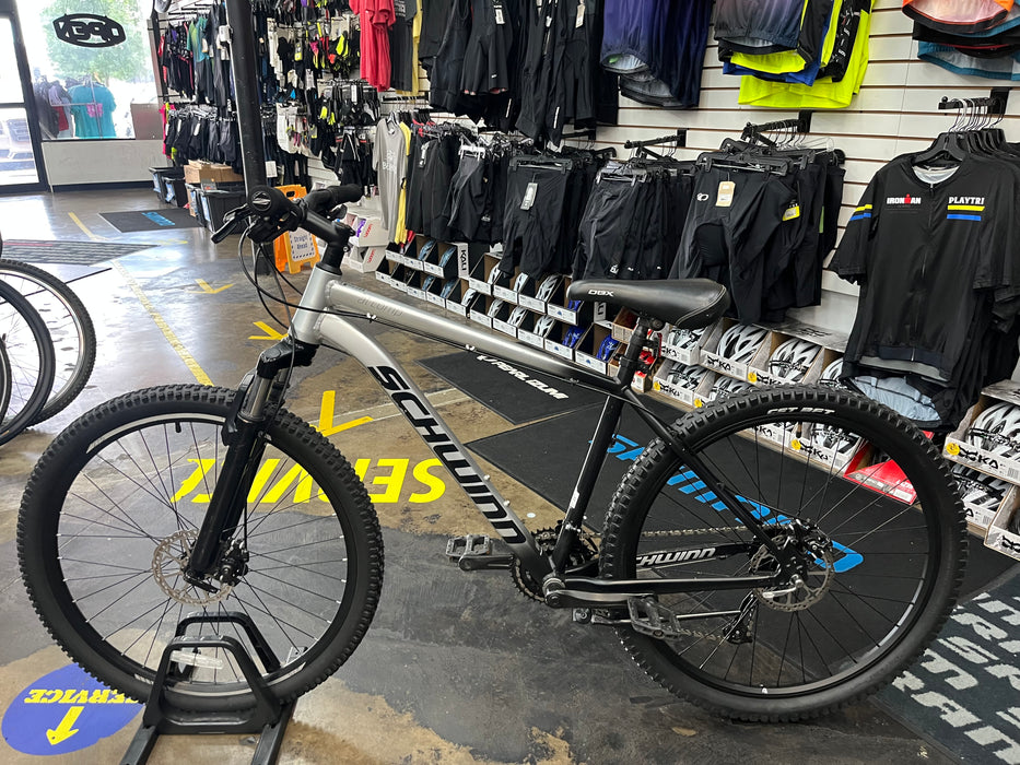 Schwinn Al Comp Microshift 7 Speed - Silver/Black USED