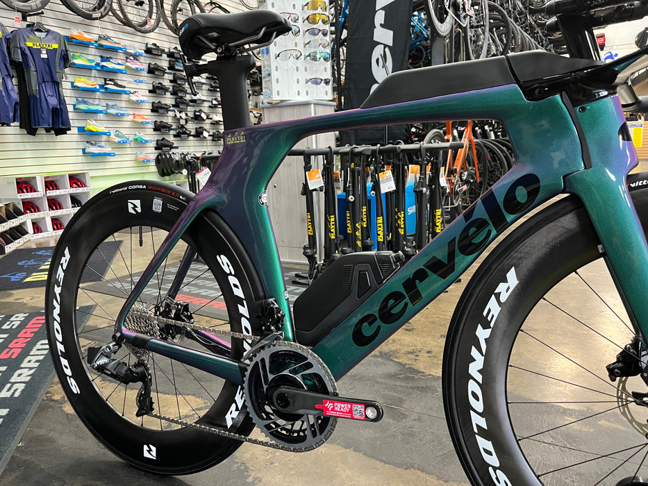 Cervelo P5 SRAM Red eTap AXS 12 Speed w/ Reynolds AR80 Wheels