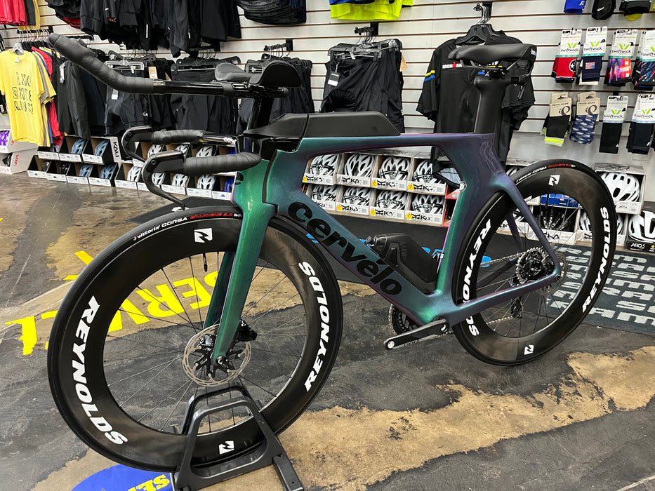 Cervelo P5 SRAM Red eTap AXS 12 Speed w/ Reynolds AR80 Wheels