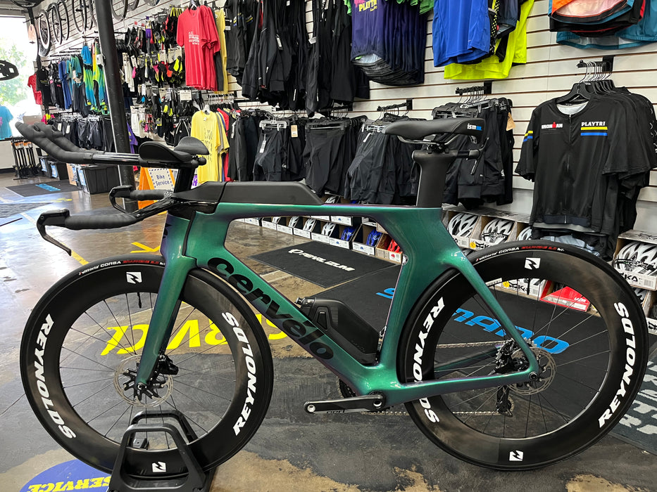 Cervelo P5 SRAM Red eTap AXS 12 Speed w/ Reynolds AR80 Wheels