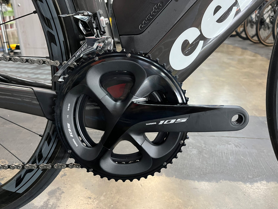 Cervelo P-Series Shimano 105 11 Speed w/ Fulcrum Racing Wind 40 Wheels