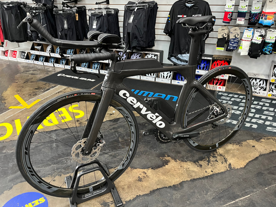 Cervelo P-Series Shimano 105 11 Speed w/ Fulcrum Racing Wind 40 Wheels