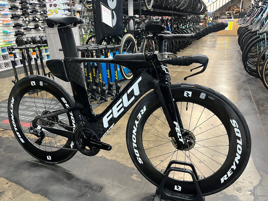 Felt IA FRD Disc Ultimate Shimano Dura-Ace 12 Speed w/ Reynolds AR80 Wheels - Black