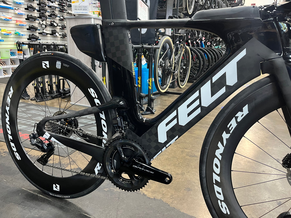 Felt IA FRD Disc Ultimate Shimano Dura-Ace 12 Speed w/ Reynolds AR80 Wheels - Black