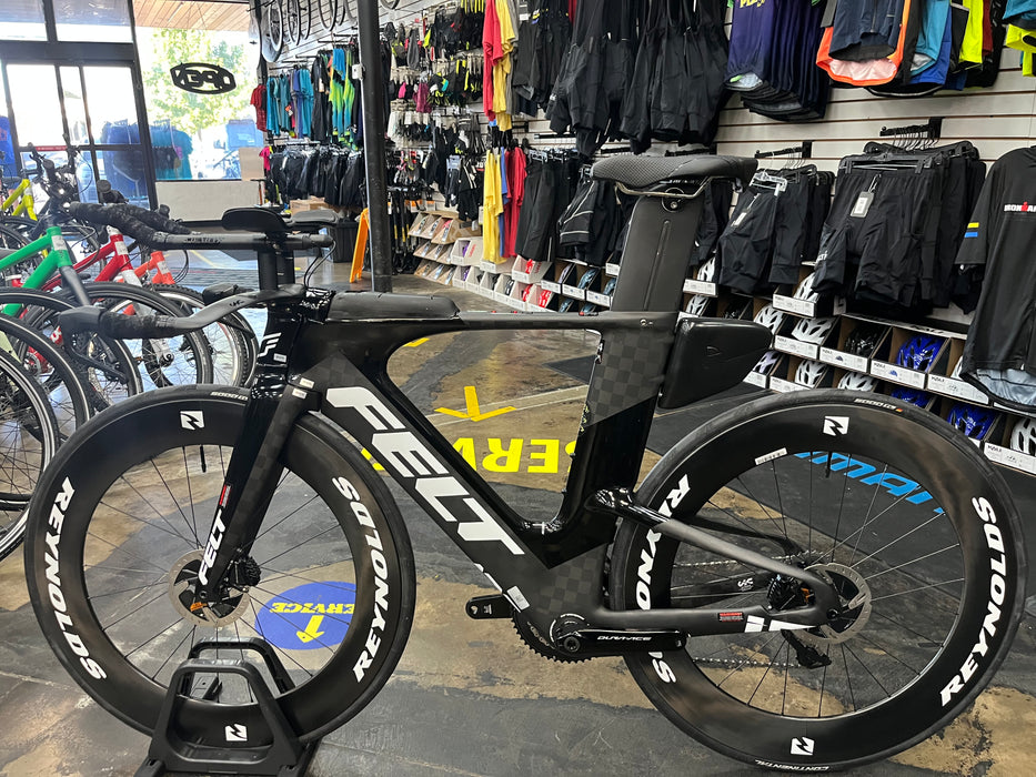 Felt IA FRD Disc Ultimate Shimano Dura-Ace 12 Speed w/ Reynolds AR80 Wheels - Black