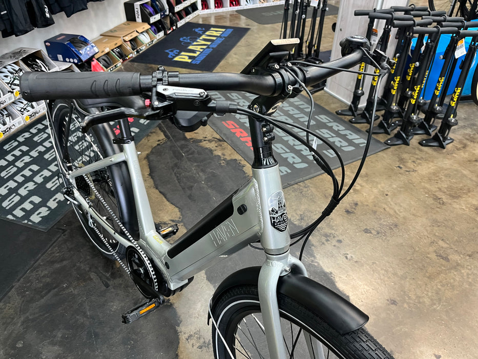 Haven Power Flow 27.5 E-Bike - Silver
