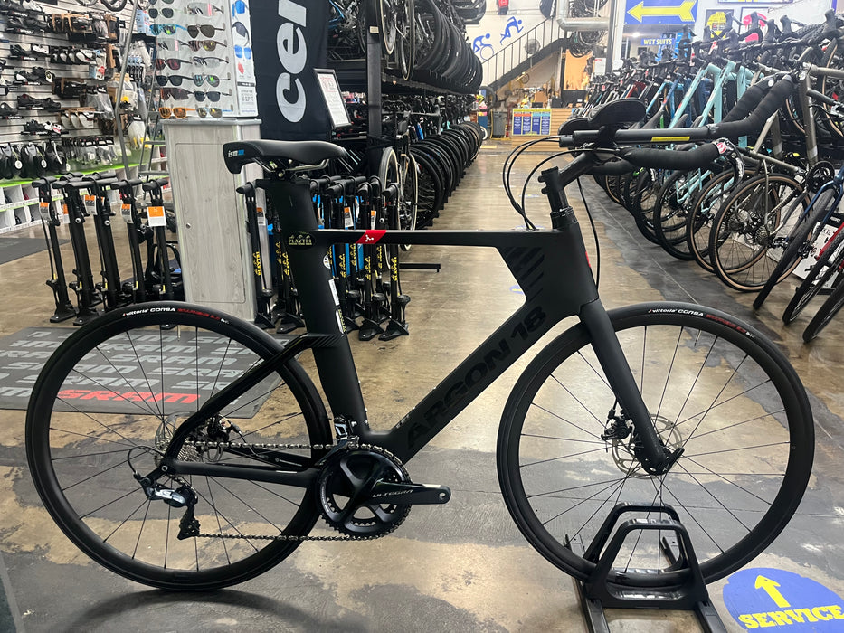 Argon 18 E-117 Disc Shimano Ultegra - Black 2023