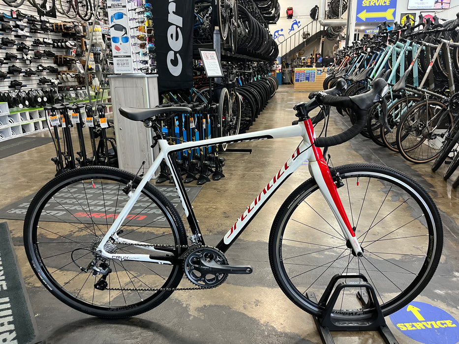 Specialized Crux Shimano Ultegra 10 Speed - White/Black/Red USED